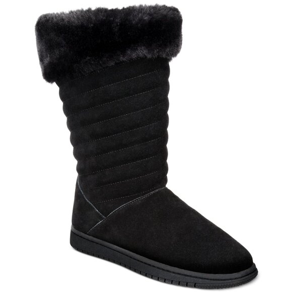 Style & Co. Womens Novaa Suede Cold Weather Winter & Snow Boots - Picture 1 of 9